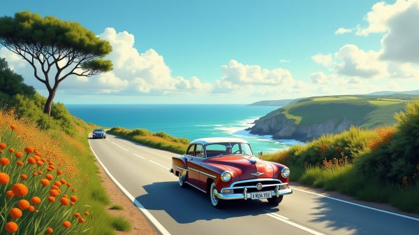 Louer une voiture rétro en Bretagne pour des balades inoubliables