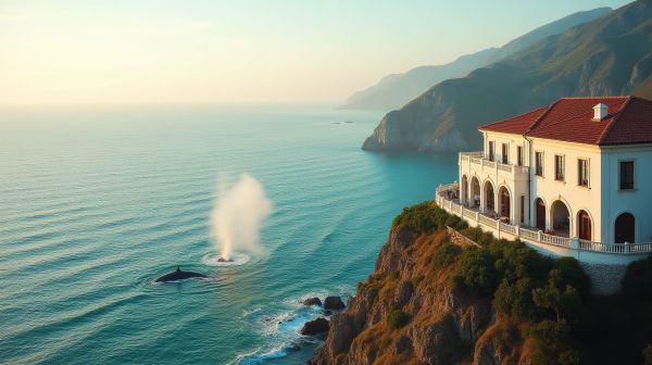 Pourquoi choisir une location avec vue sur mer pour observer les baleines